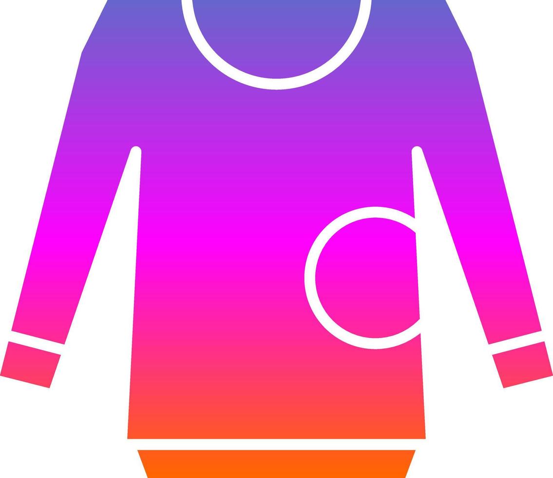 Sweater Vector Icon Design
