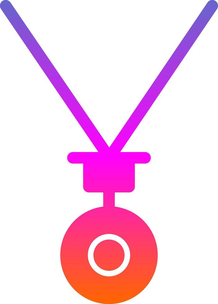 Necklace Vector Icon Design