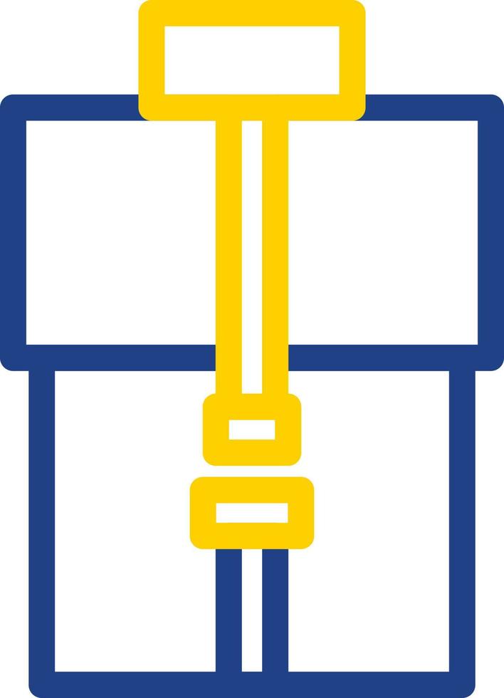 Backpack Vector Icon Design