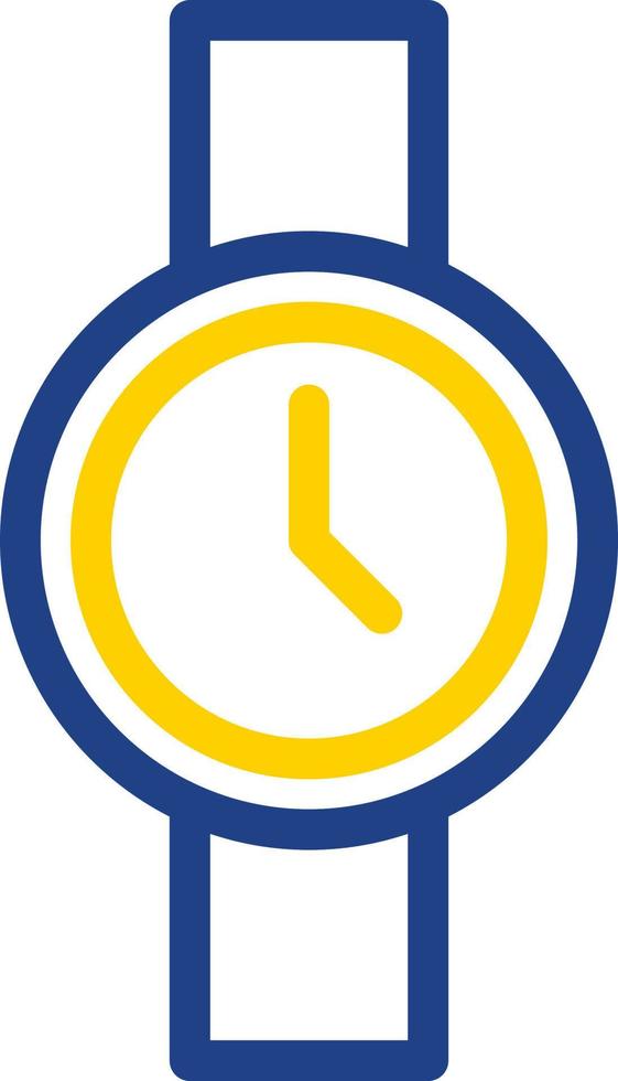 Wristwatch Vector Icon Design