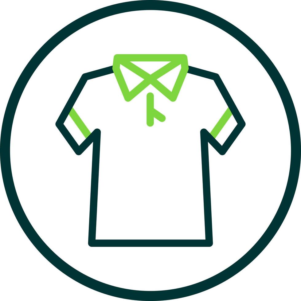 Polo Shirt Vector Icon Design