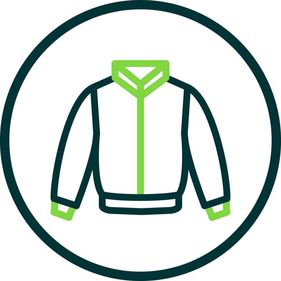 Varsity Jacket Vector Icon Design