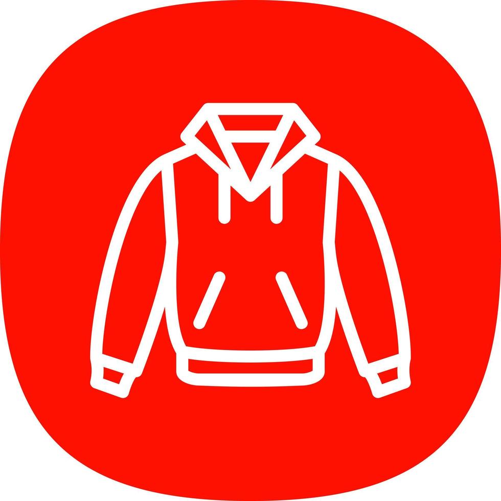 Hoodie Vector Icon Design