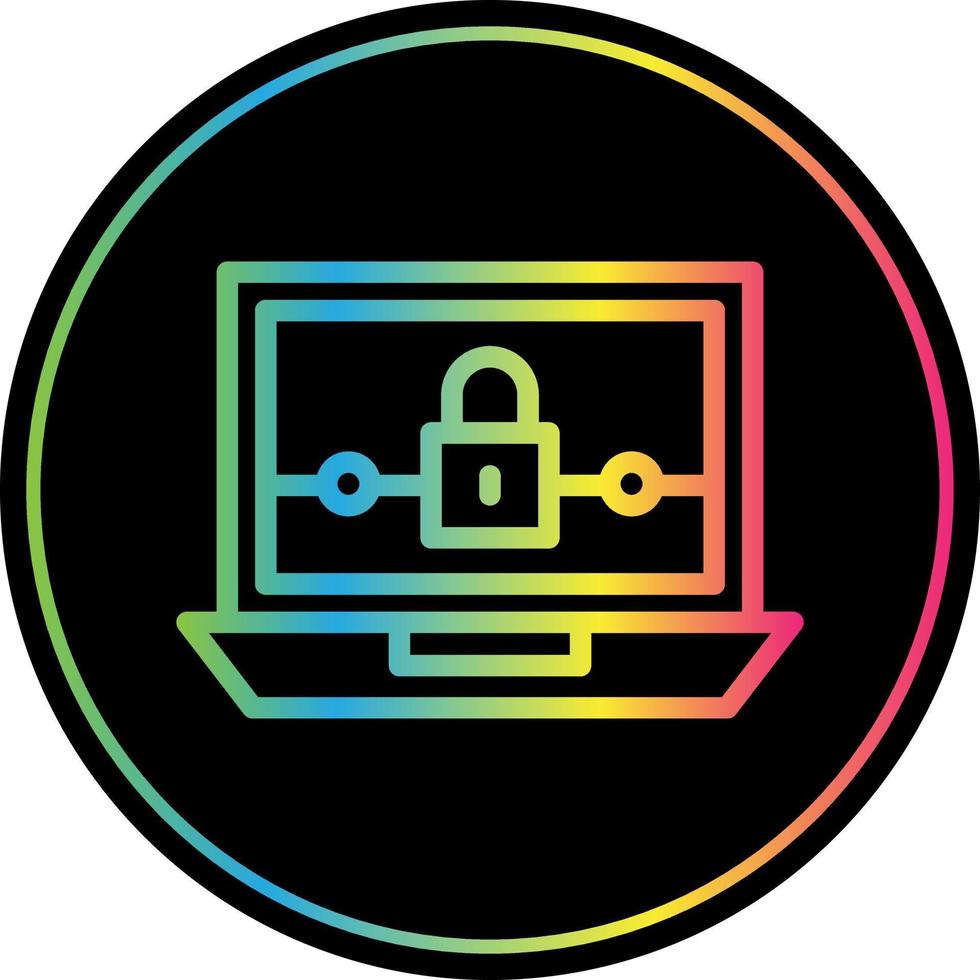 Ransomware Vector Icon Design