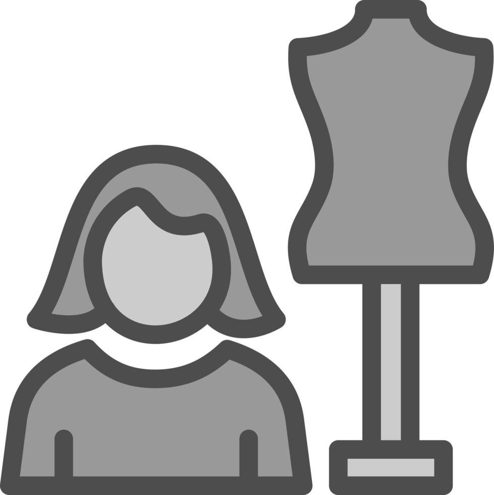 diseño de icono de vector de diseñador de moda