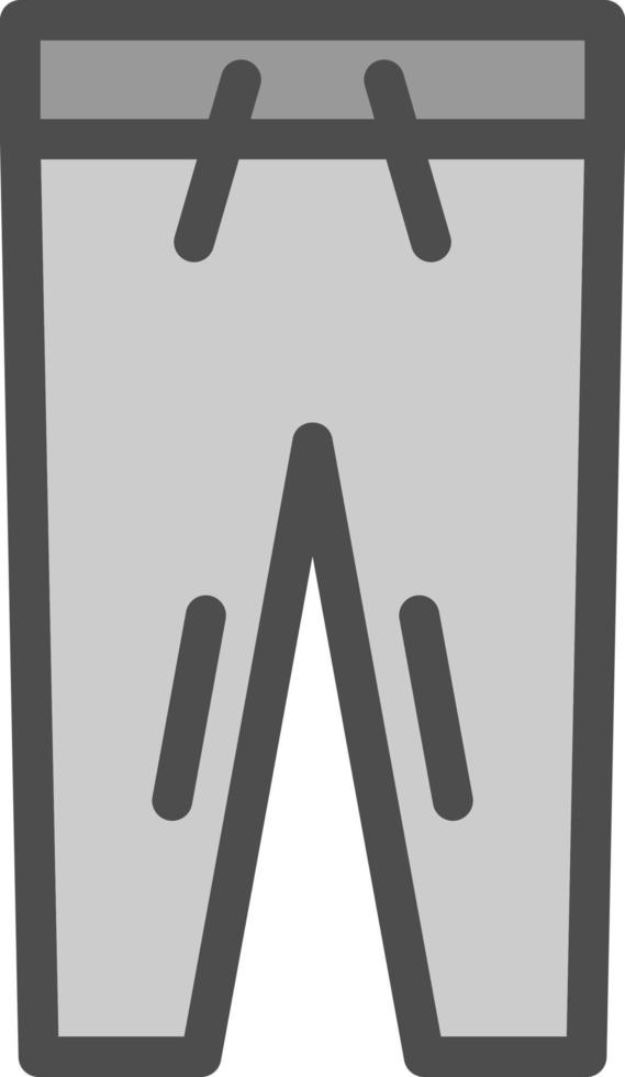 diseño de icono de vector de pantalones