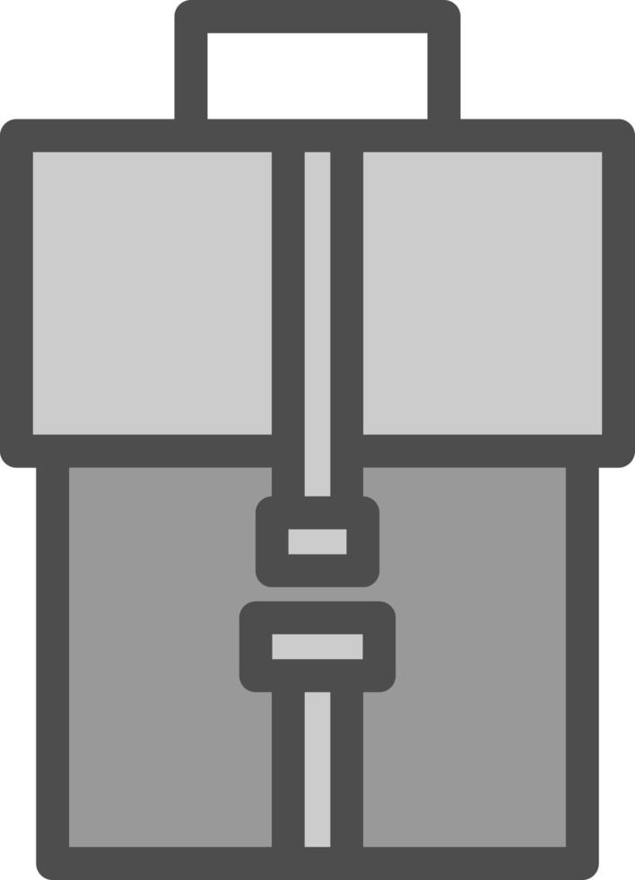 Backpack Vector Icon Design