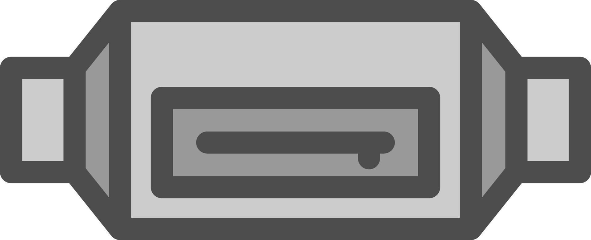 Waist Bag Vector Icon Design