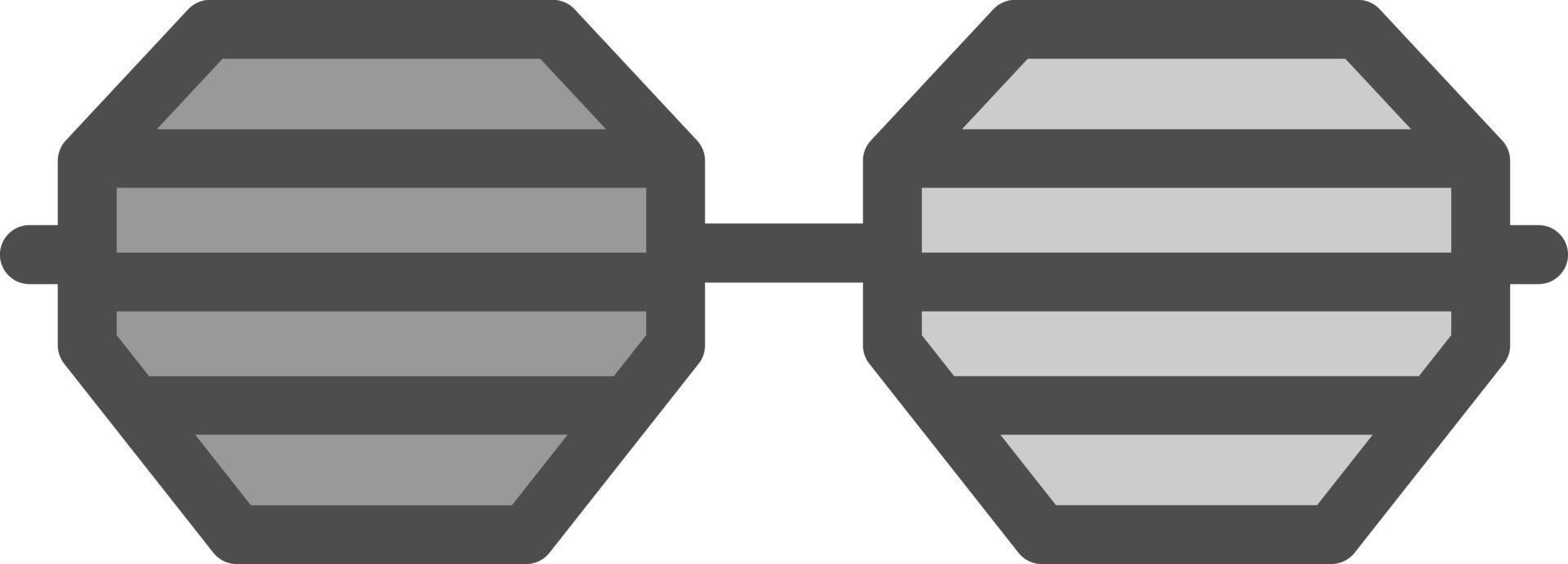 diseño de icono de vector de gafas de fiesta