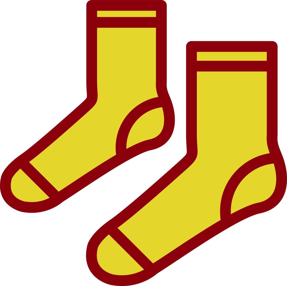 Socks Vector Icon Design