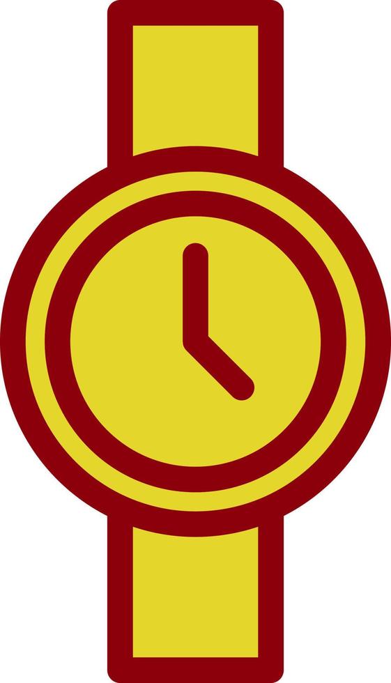 Wristwatch Vector Icon Design