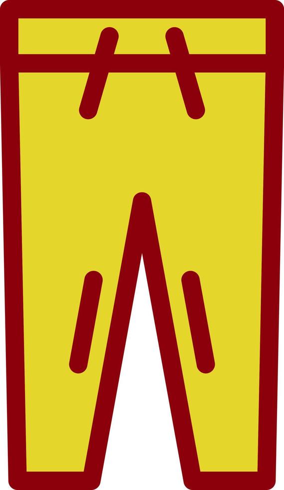 Trousers Vector Icon Design