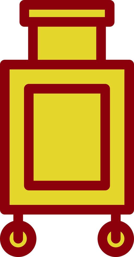 Luggage Vector Icon Design