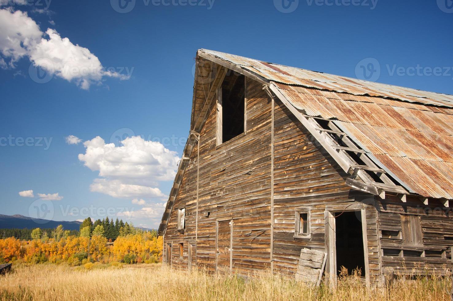 Rustic Barn Scene photo