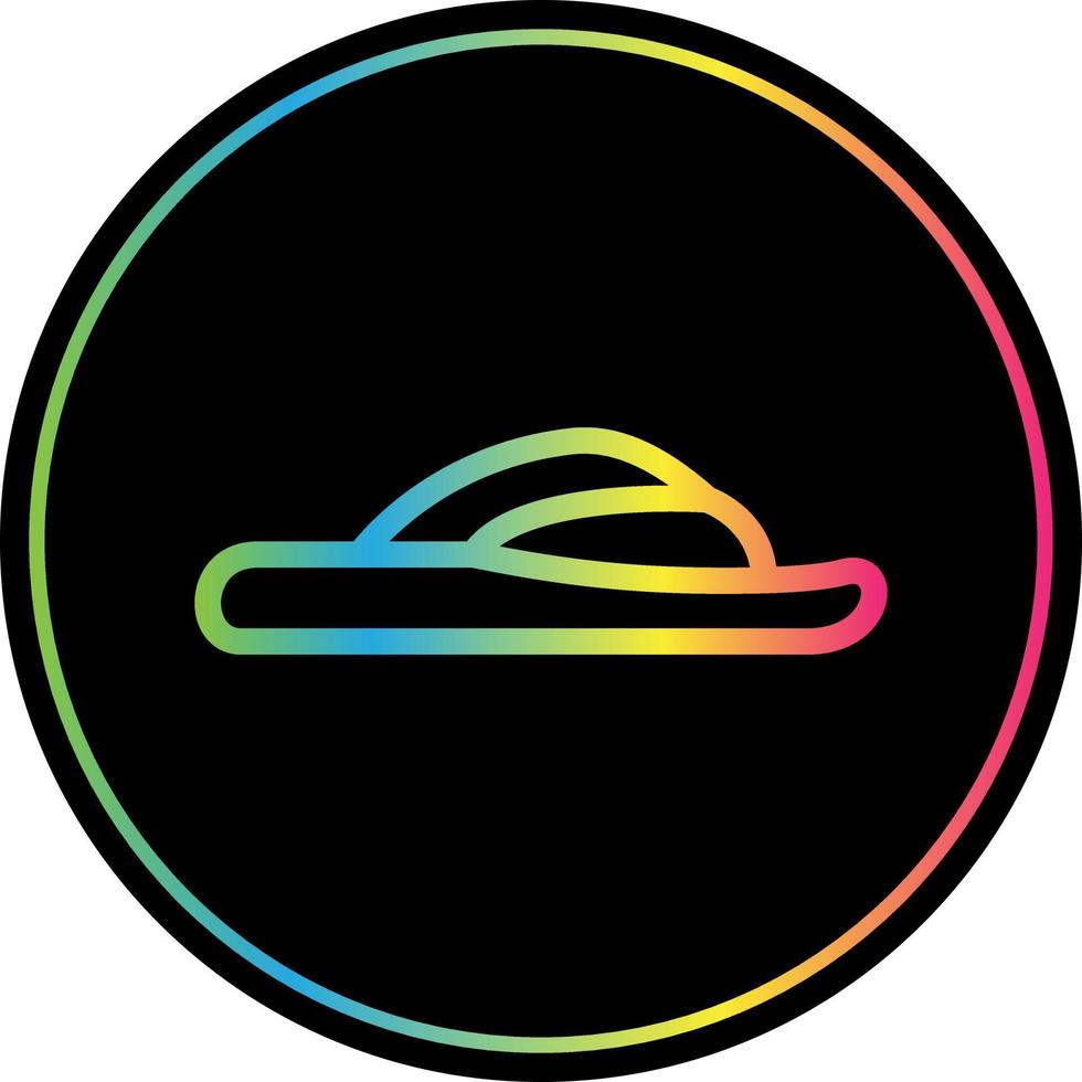 Sandal Vector Icon Design