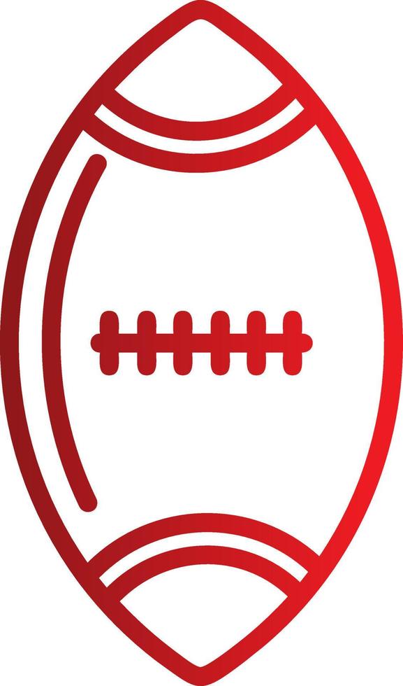 Rugby Vector Icon