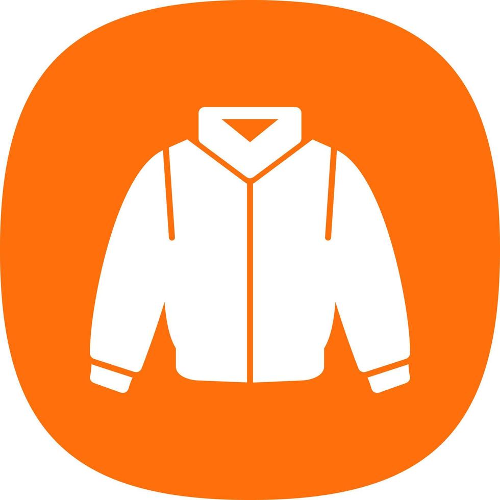 diseño de icono de vector de chaqueta varsity