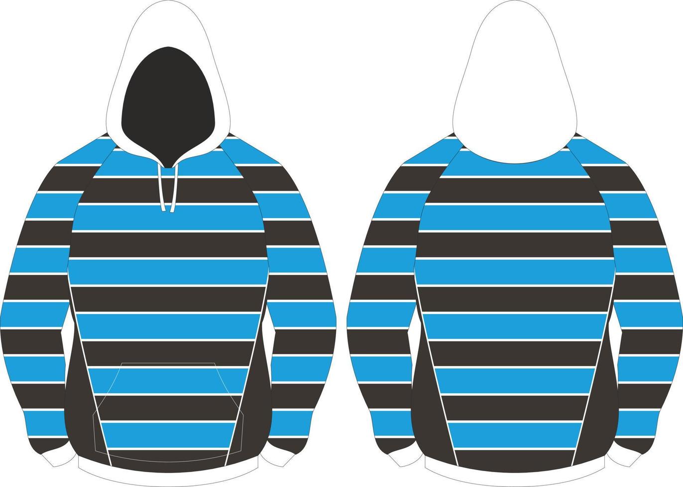 sublimation hoodie mock up vector