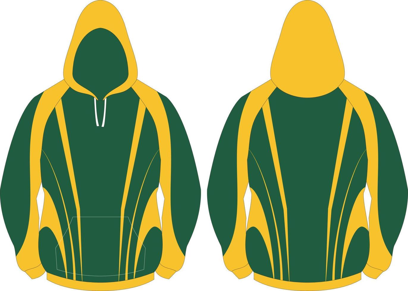 sublimation hoodie mock up 16299309 Vector Art at Vecteezy