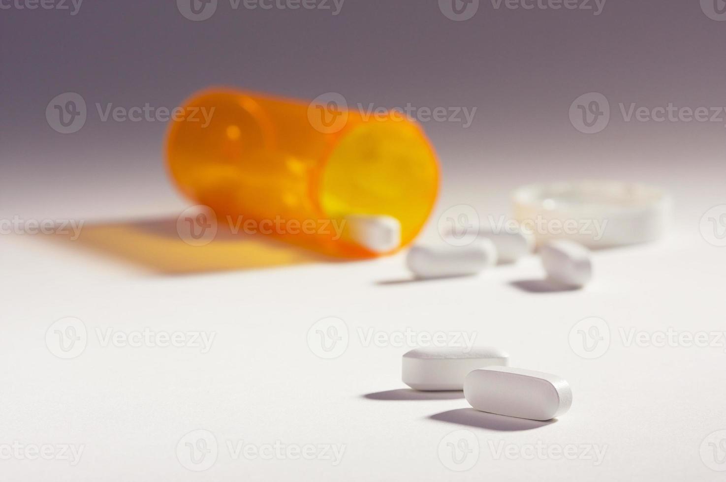 Pills and Fallen Bottle photo