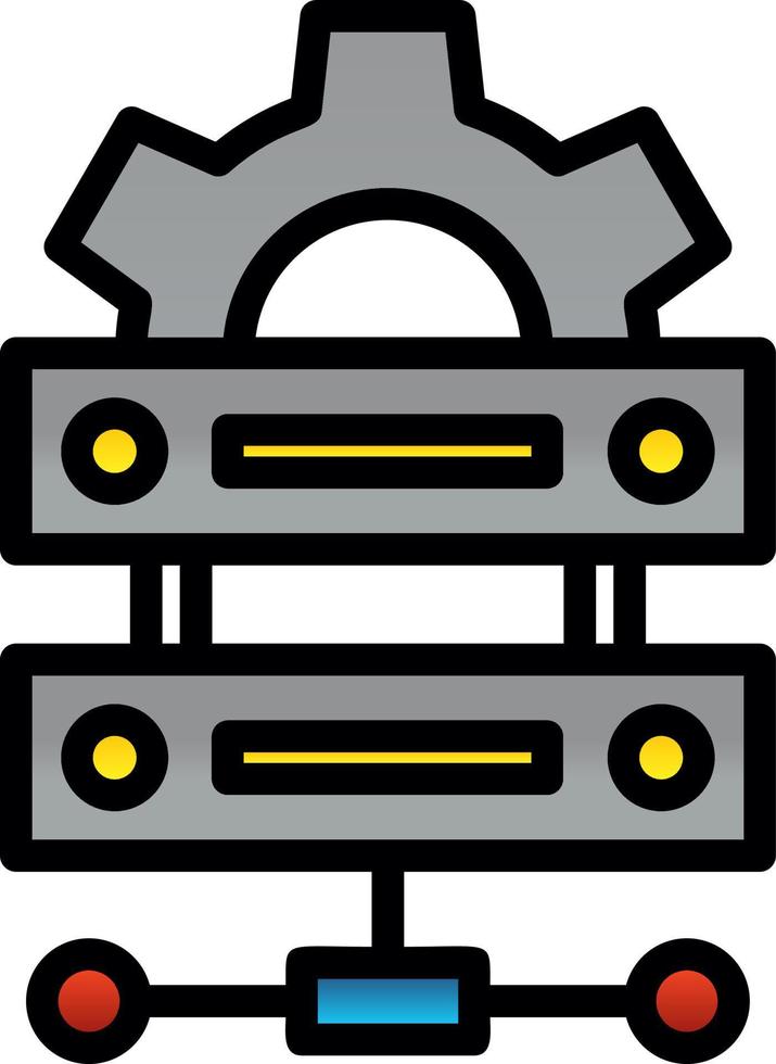 Database Vector Icon Design