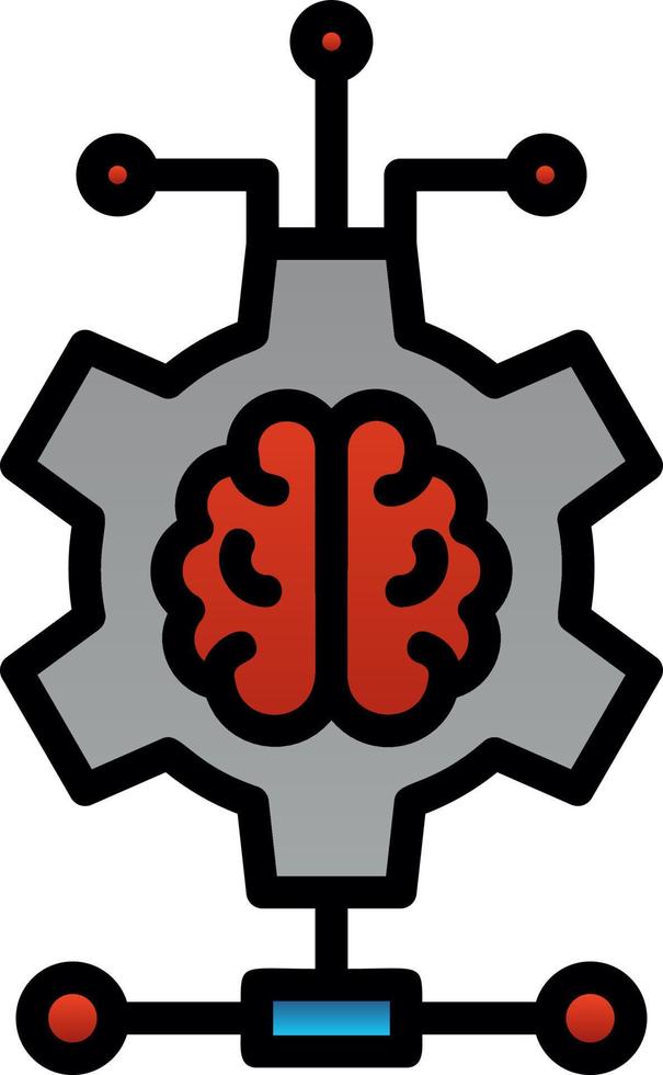 Deep Learning Vector Icon Design