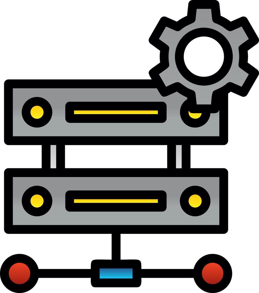 Data Management Vector Icon Design