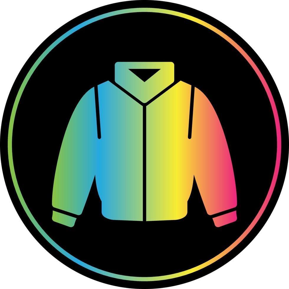 Varsity Jacket Vector Icon Design