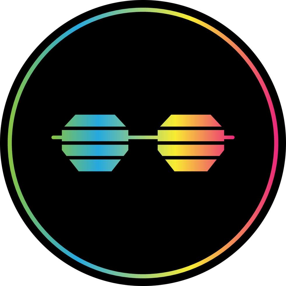 diseño de icono de vector de gafas de fiesta