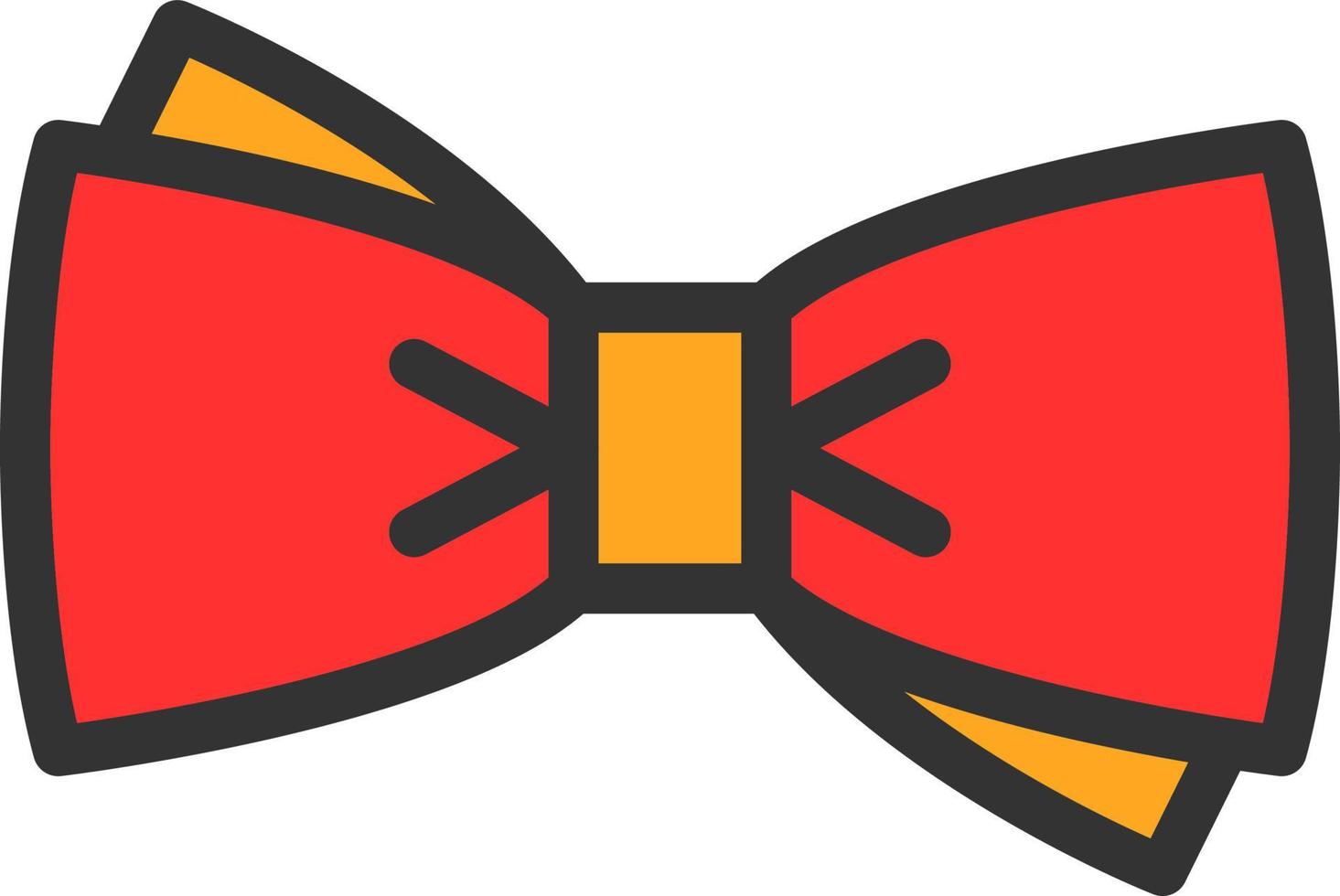 Bow Tie Vector Icon Design