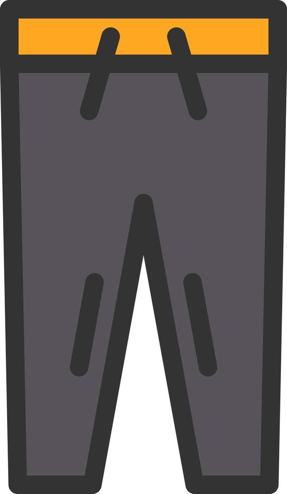 Trousers Vector Icon Design