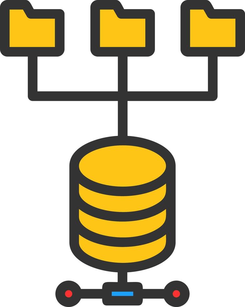 Data Source Vector Icon Design