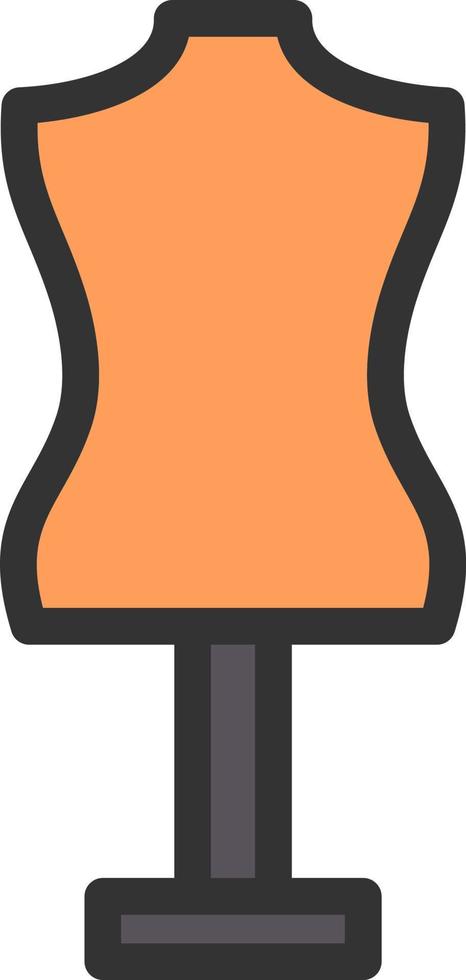 diseño de icono de vector de maniquí