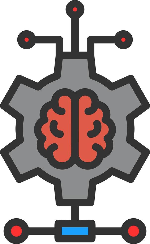 Deep Learning Vector Icon Design