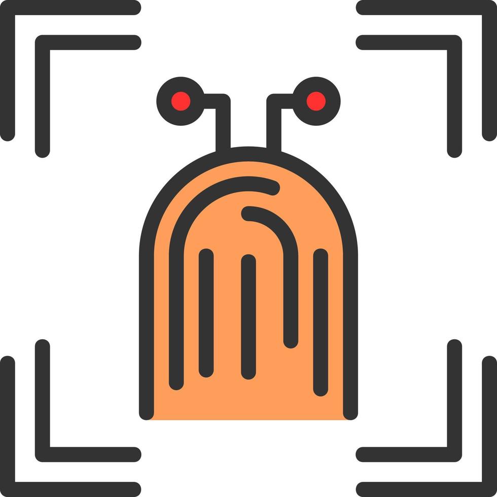 Biometrics Vector Icon Design