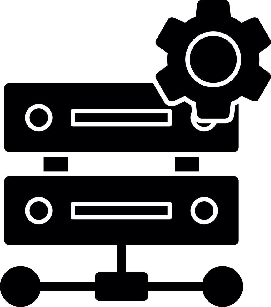 Data Management Vector Icon Design