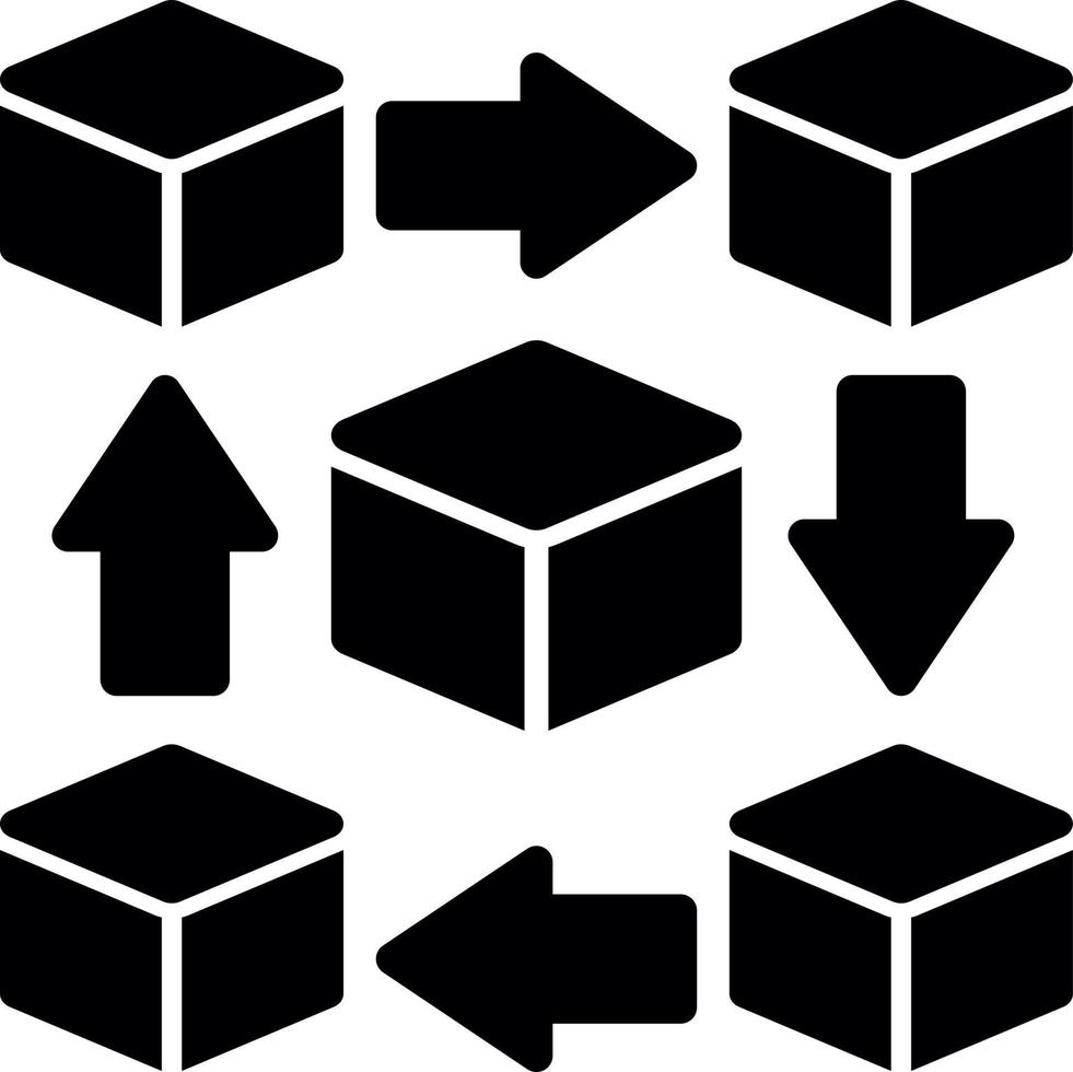 Blockchain Vector Icon Design