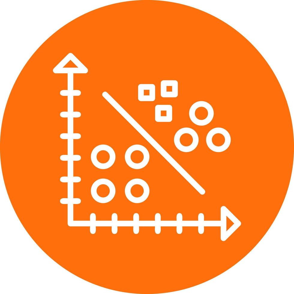 Cluster Analysis Vector Icon Design