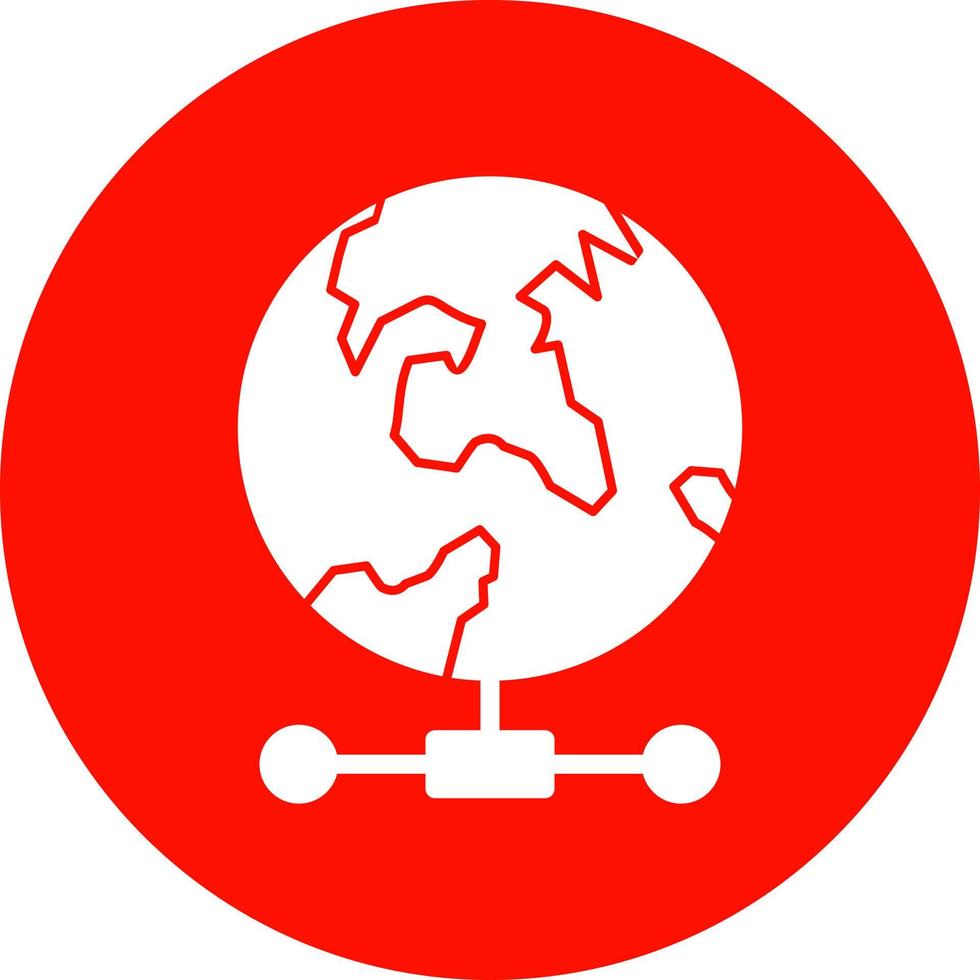 Globe Vector Icon Design