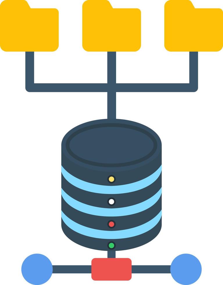 Data Source Vector Icon Design