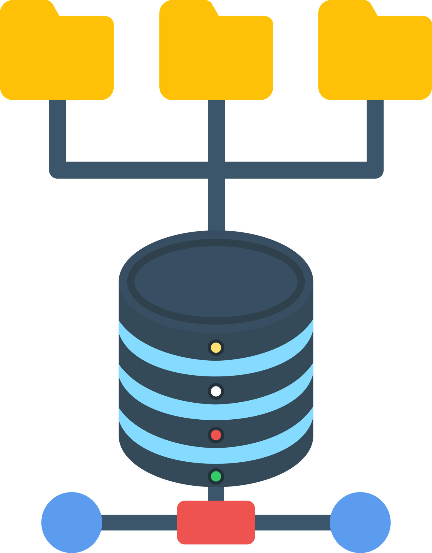 Data source vector icon design 16299894 vector art at vecteezy