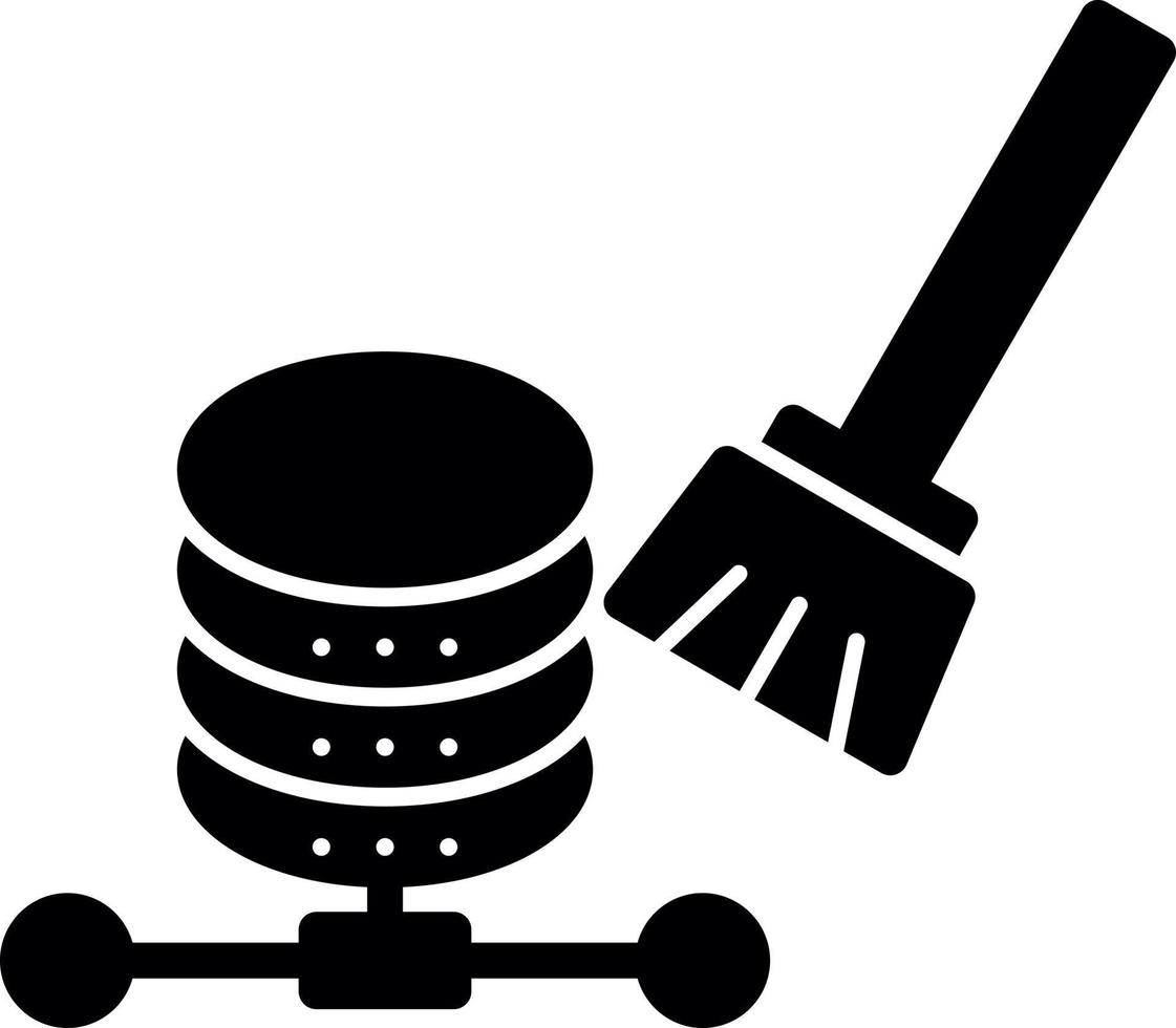 Data Cleansing Vector Icon Design