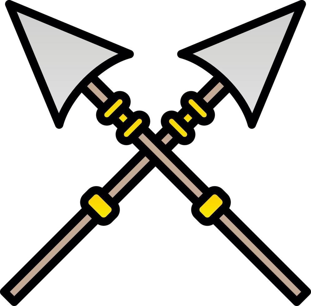 Lance Vector Icon Design