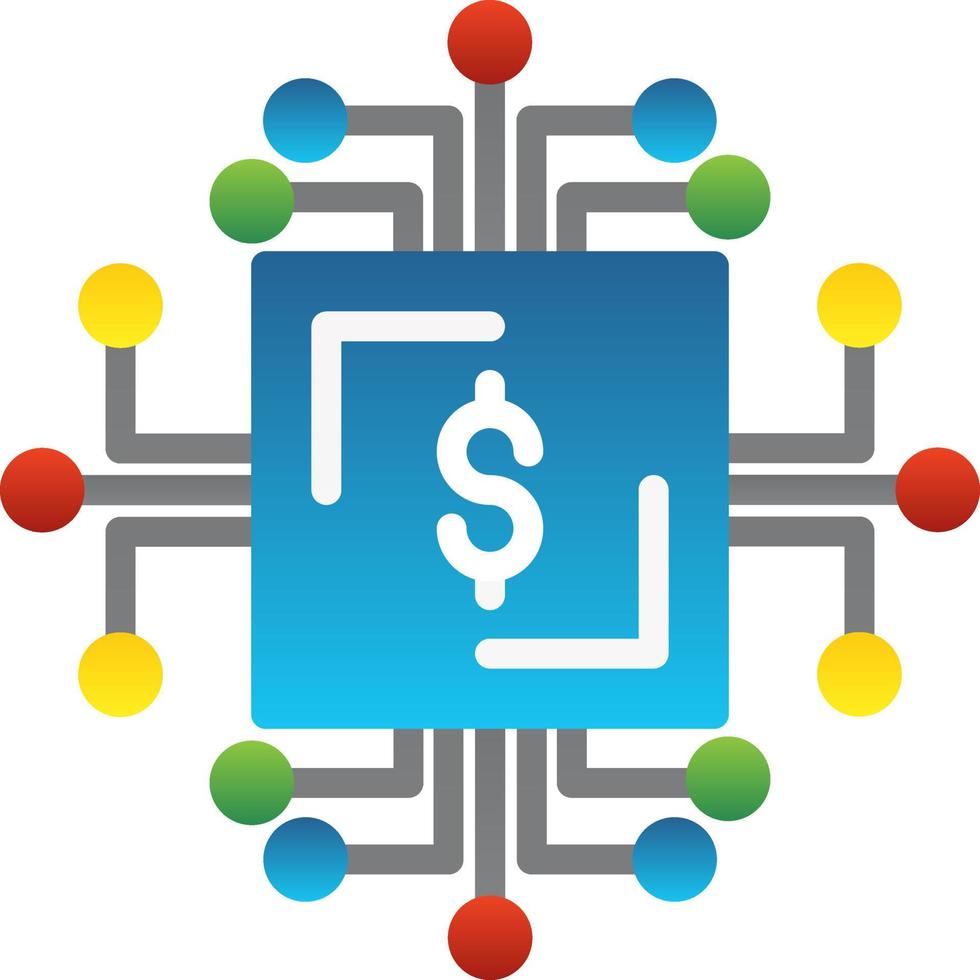 Data Concurrency Vector Icon Design