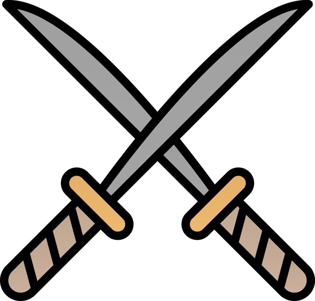 Rapier Vector Icon Design