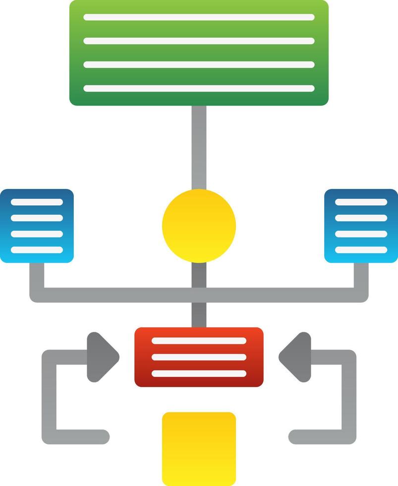 Algorithm Vector Icon Design