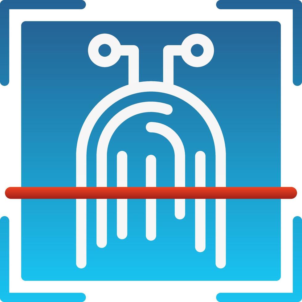 Biometrics Vector Icon Design