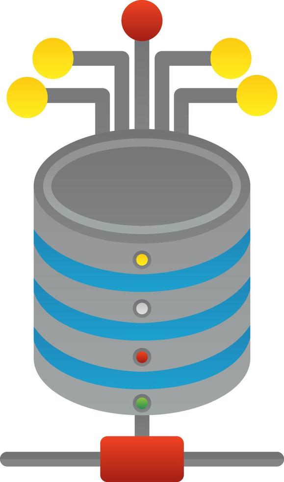 Big Data Vector Icon Design