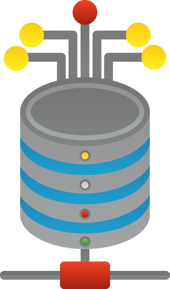 Big Data Vector Icon Design