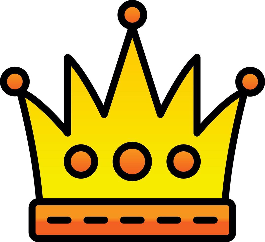 King Crown Vector Icon Design